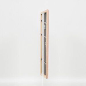 Efektní dřevěný rám profil 32 světle hnědý 30,5x91,5 cm normální sklo