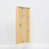 Efektní dřevěný rám profil 35 dub 9x13 cm normální sklo