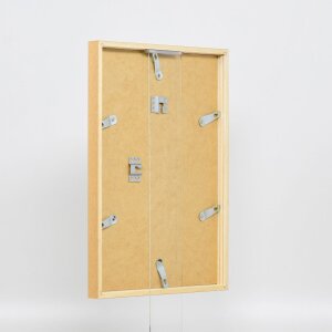Efektní dřevěný rám profil 35 dub 10,5x14,8 cm normální sklo