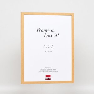Efektní dřevěný rám profil 35 dub 10,5x14,8 cm normální sklo