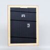 Efekt dřevěný barokní rám profil 37 antická stříbrná 25x80 cm normální sklo