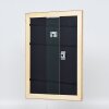 Efekt dřevěný barokní rám profil 37 antická stříbrná 59,4x84,1 cm normální sklo