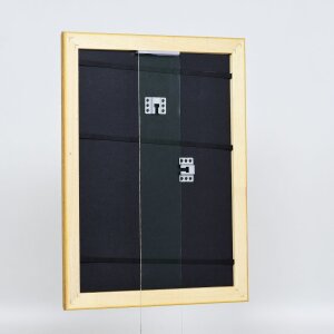Efekt dřevěný barokní rám profil 37 antické zlato 70x70 cm normální sklo