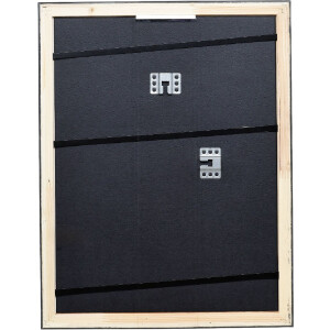 Effect dřevěný rámeček na obrazy Profil 40 Platin 20x28 cm