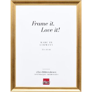 Effect Holz-Bilderrahmen Profil 41 Antikgold 21x28 cm...