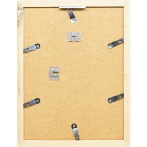 Effect Dřevěný rámeček na obraz stříbrný 27x48 cm Klarglas