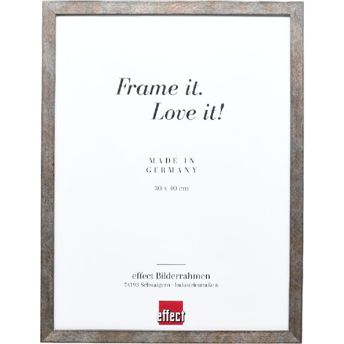 Effect dřevěný rámeček na fotografie 10x10 cm antracit