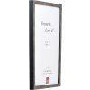 Effect dřevěný rámeček na fotografie profil 42 sklo průhledné antracit 10,5x14,8 cm
