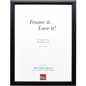 Effect dřevěný rámeček na fotografie 9x13 cm, černý, s lakovaným povrchem