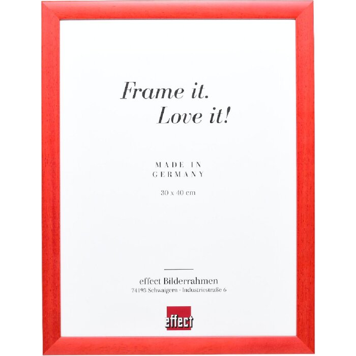 effect Dřevěný rámeček na obrazy v barvě lachs 9x13 cm