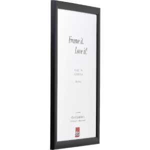 Effect Dřevěný rámeček na obraz s profilovým lemem černý 20x28 cm