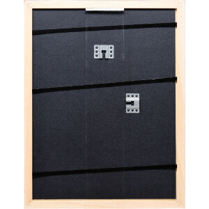 effect Dřevěný obrazový rám Profil 43, červený lesklý, 25x70 cm