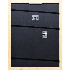 effect Dřevěný obrazový rám Profil 43 stříbrný 40x40 cm