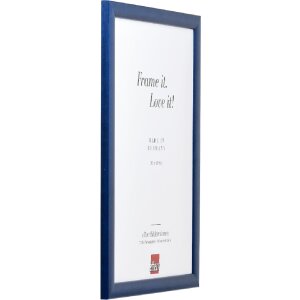 Effect Dřevěný rámeček na obrazy Profil 43 královská modrá 50x100 cm