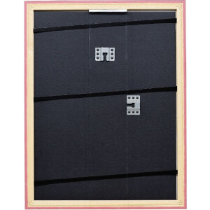 Effect Dřevěný rám v barokním stylu, stříbrný 35x100 cm, normální sklo