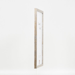 Effect Dřevěný rámeček profil 51 antik stříbrný 7x9 cm s klarglazem