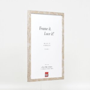 effect Dřevěný rámeček Profil 51 antik stříbrný 25x35 cm Klarglas