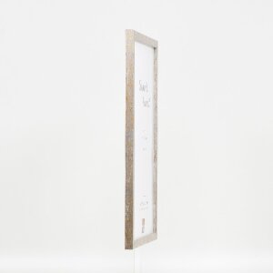 effect Dřevěný rámeček Profil 51 antik stříbrný 25x35 cm Klarglas