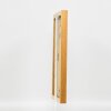 Dřevěný rám na obrazy s efektem profil 52 v barvě dubu 10,5x14,8 cm normální sklo