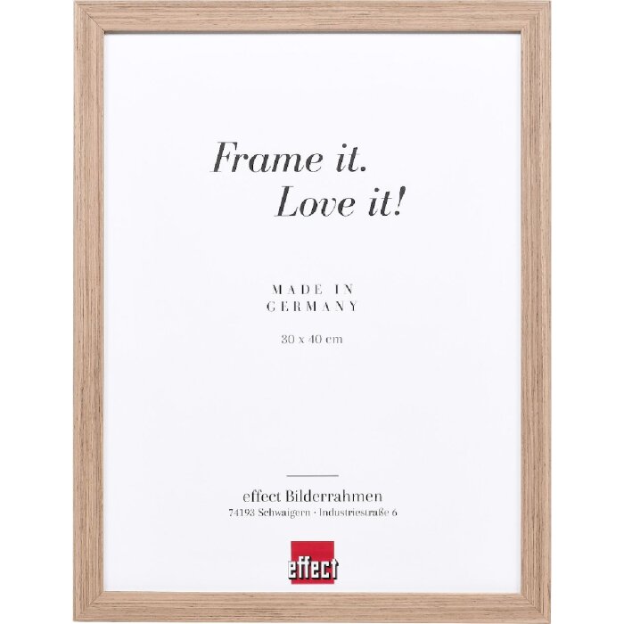 Effect Dřevěný rámeček profil 54 orceľová 60x60 cm Klarglas