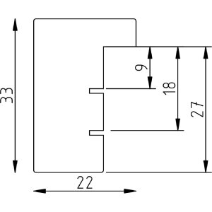Effect Dřevěný rámeček 70x70 cm z ořechu s klasickým designem a standardním sklem