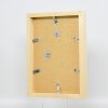 Efektní dřevěný obrazový rám profil 55 přírodní 10x10 cm normální sklo