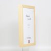 Efektní dřevěný rám na obrazy profil 55 přírodní 25x60 cm normální sklo
