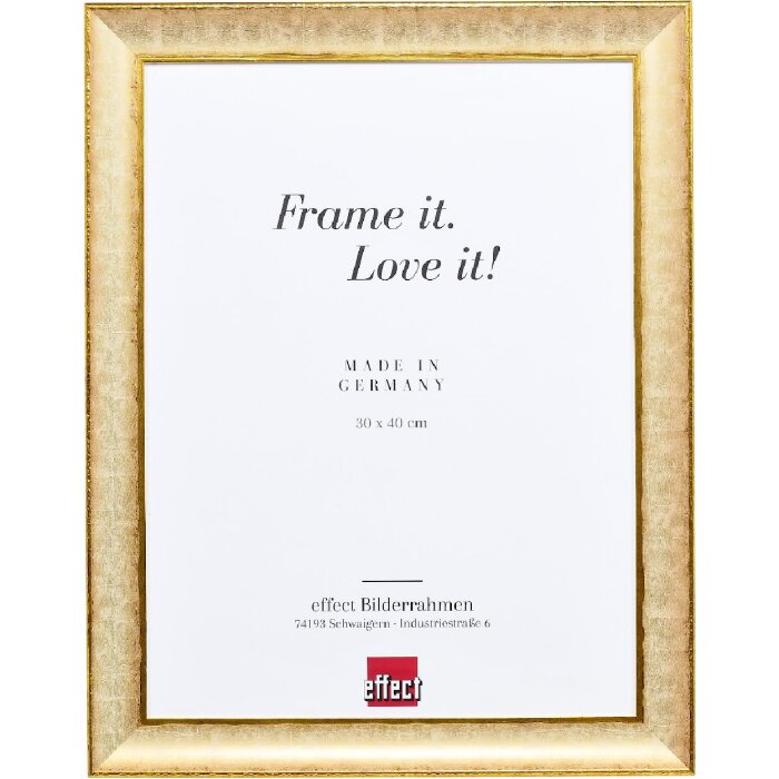 Effect dřevěný rámeček profil 68 perlovo-bílý 30x30 cm s průhledným sklem