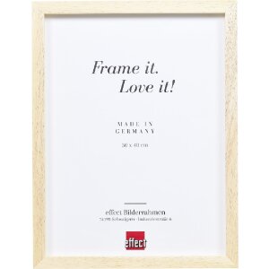Effect Holzrahmen Profil 74 natur 25x60 cm Klarglas