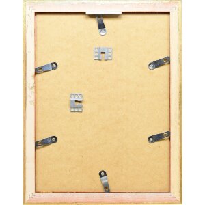 Effect Dřevěný rámeček Profil 75 barokní styl zlatý s křišťálovým sklem