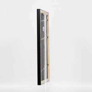 Dřevěný obrazový rám Effect Profile 85 Black 13x18 cm Normal Glass