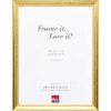 Efektní dřevěný rám na obrazy profil 85 Gold 20x28 cm normální sklo