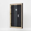 Dřevěný obrazový rám Effect Profile 85 Black 20x28 cm Normal Glass