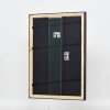 Dřevěný obrazový rám Effect Profile 85 Black 20x28 cm Normal Glass