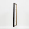 Dřevěný obrazový rám Effect Profile 85 Black 21x28 cm Normal Glass