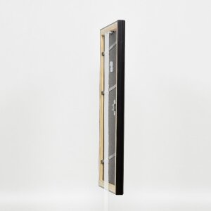 Dřevěný obrazový rám Effect Profile 85 Black 27x48 cm Normal Glass