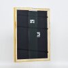 Efektní dřevěný rám na obrazy profil 85 Gold 60x60 cm normální sklo