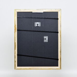 Efektní dřevěný rám na obrazy profil 85 zlatý 60x90 cm normální sklo