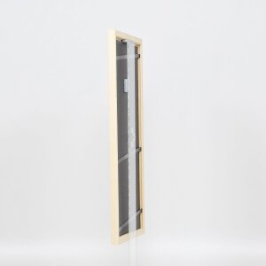 Efektní dřevěný rám profil 89 bílý 10,5x14,8 cm normální sklo