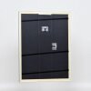 Efektní dřevěný rám profil 89 modrý 10,5x14,8 cm normální sklo