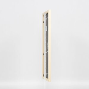 Efektní dřevěný rám profil 89 bílý 30,5x91,5 cm normální sklo