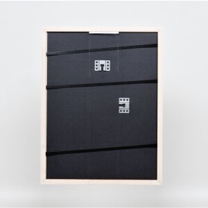 Efektní dřevěný rám profil 2070 normální sklo 10x15 cm bílý
