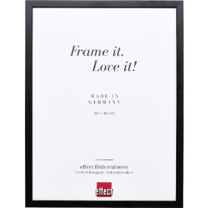 Effect Holzrahmen Profil Top S schwarz 20x20 cm mit...