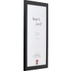 Effect dřevěný rámeček Profil Top Pro černý 25x60 cm s klasickým sklem
