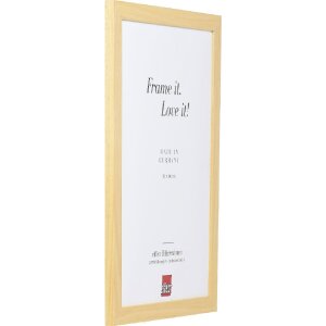 Effect Dřevěný stěnový rám Profil Top Pro přírodní 42x59,4 cm s Klarglazem