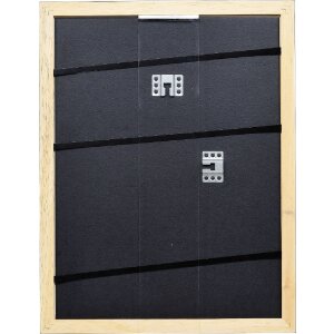 effect Dřevěný stěnový rámeček Profil Top Pro černý 45x80 cm Klarglas