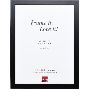 Effect Holzrahmen Profil Top Pro schwarz 10,5x14,8 cm...