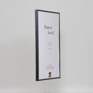 Efektní plastový rám Umělecká antracitová 15x20 cm antireflexní sklo