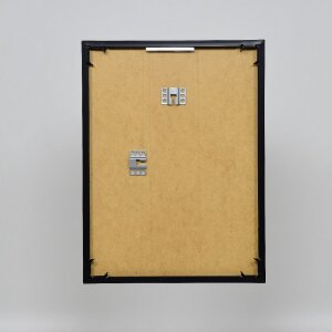 Efektní plastový rám Umělecká čerň 20x28 cm antireflexní sklo