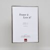 Efektní plastový rám Art platinum 20x28 cm antireflexní sklo